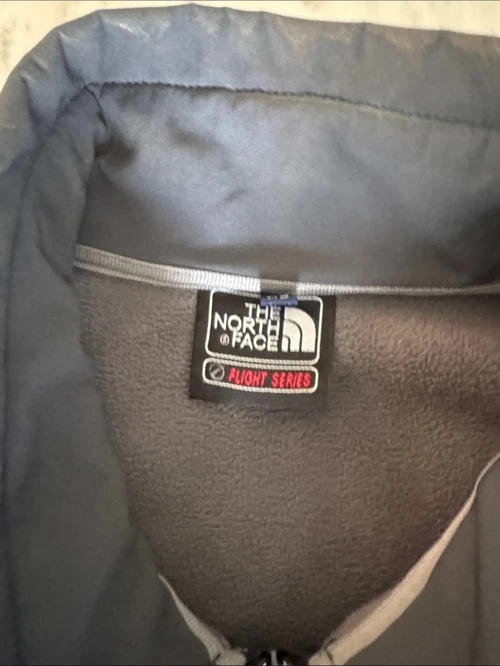 The North Face Men’s Black Performance Softshell Jacket with Gray Trim